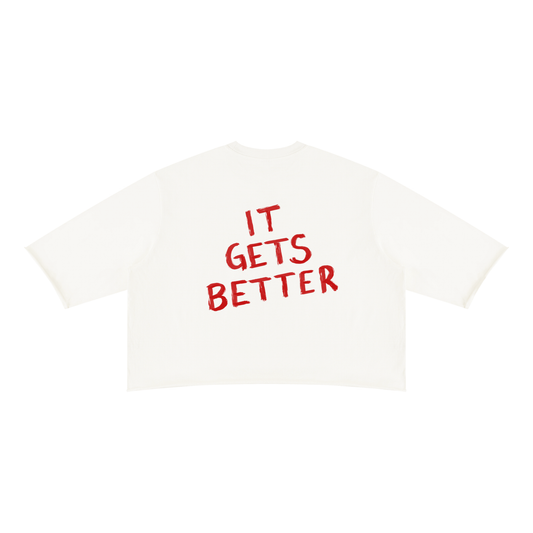 It Gets Better Mineral Wash Boxy Tee