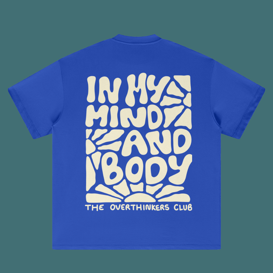 I AM HOME T-SHIRT. Royal Blue.