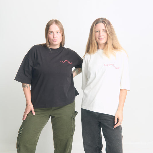 Love Yourself First Box Cut Tee - Oversized Cotton T-Shirt