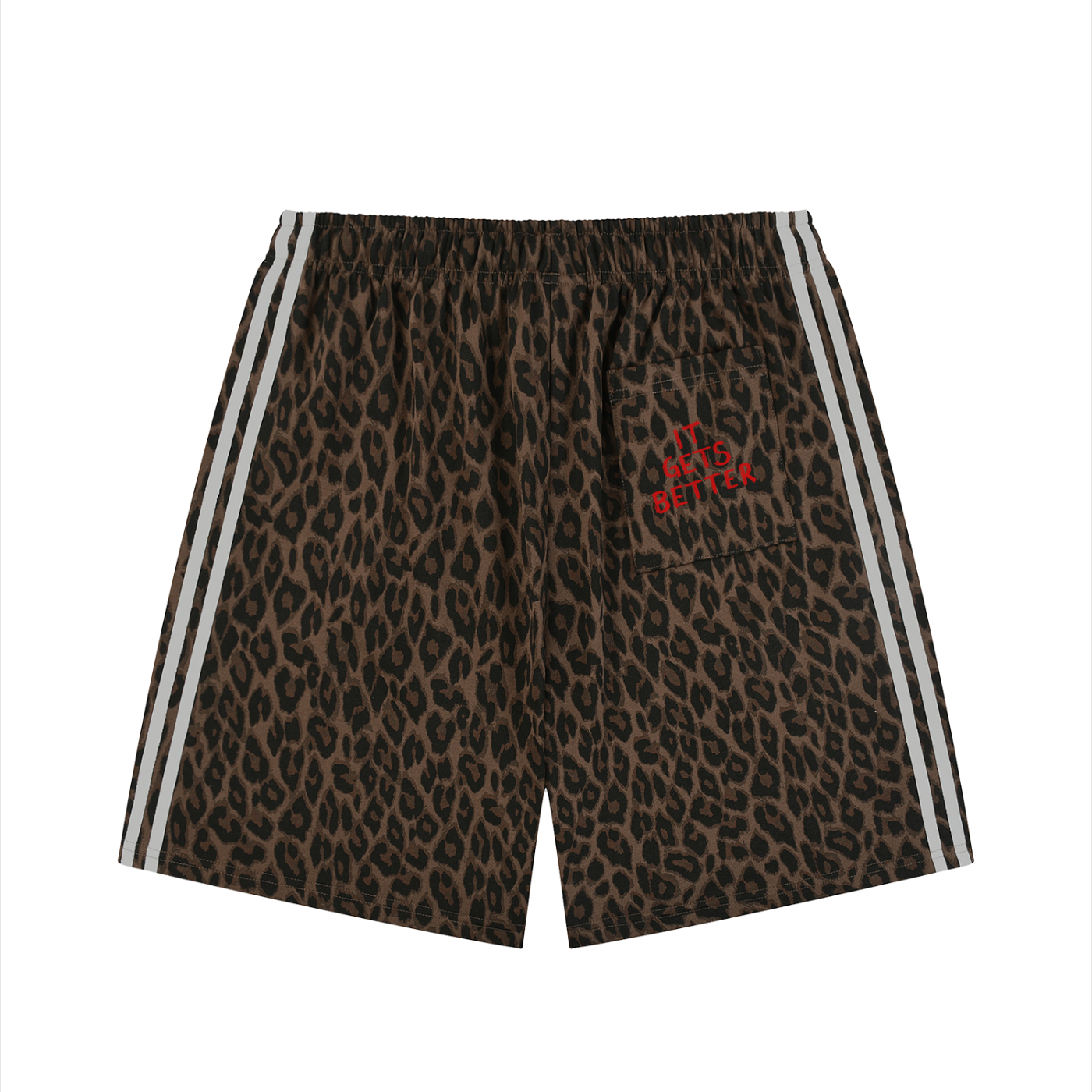 It Gets Better Leopard Print Shorts
