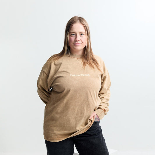 Evolve or Repeat Long Sleeve Shirt - Overthinkers Club