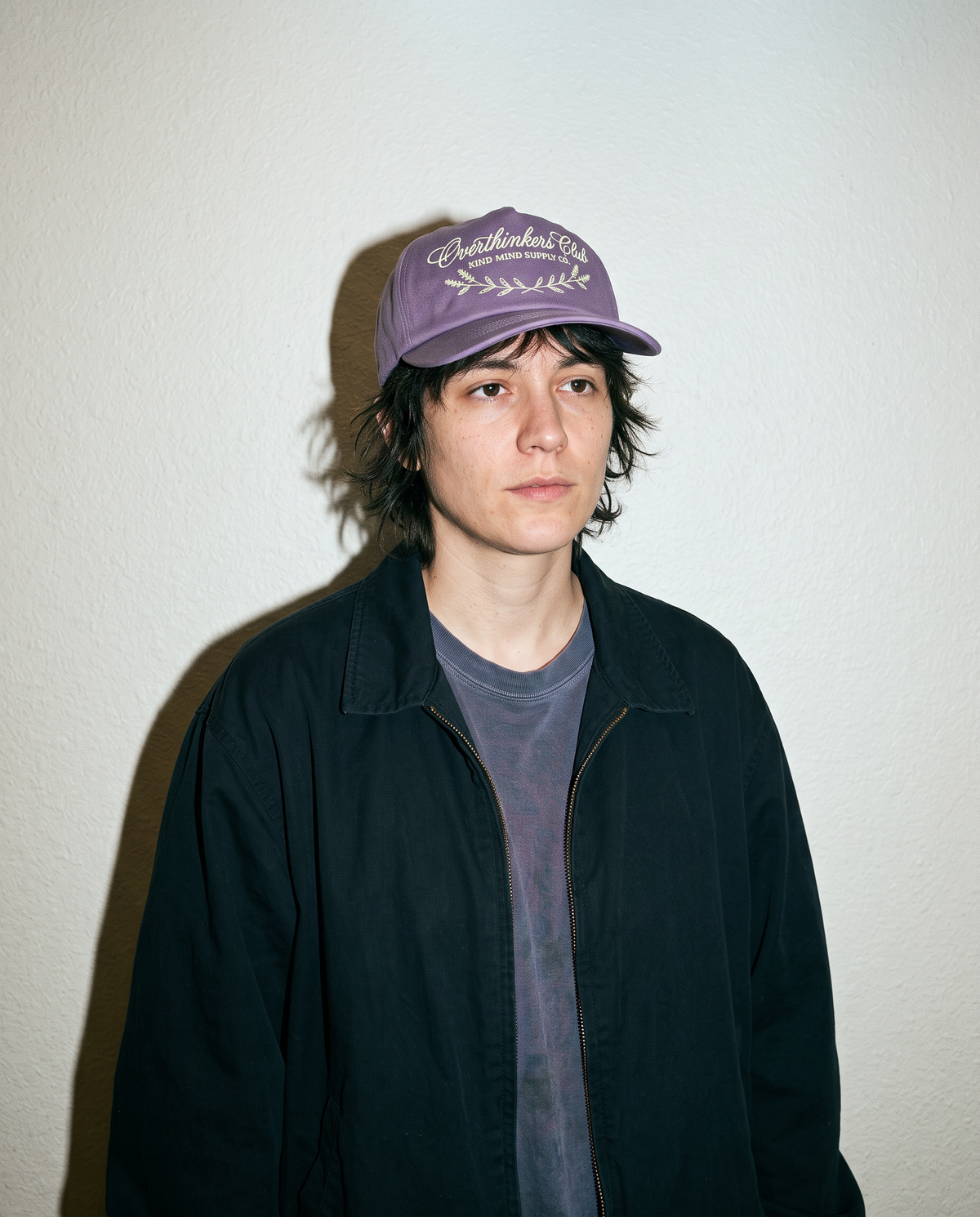Kind Mind Supply Co. Cotton Snapback in lavender