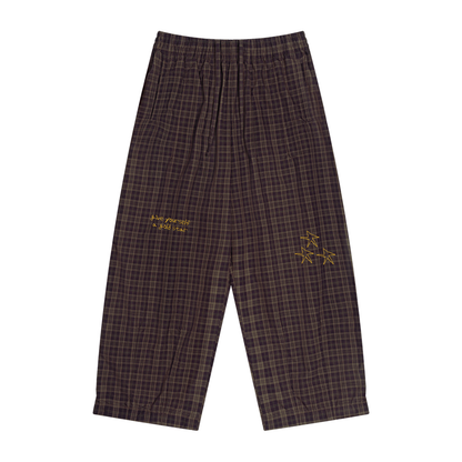 Give Yourself a Gold Star Plaid Pant