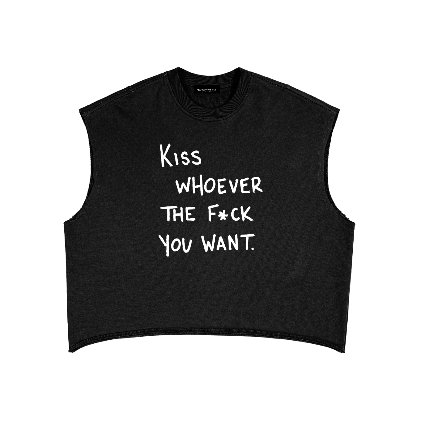 Kiss Whoever You Want Boxy Tank