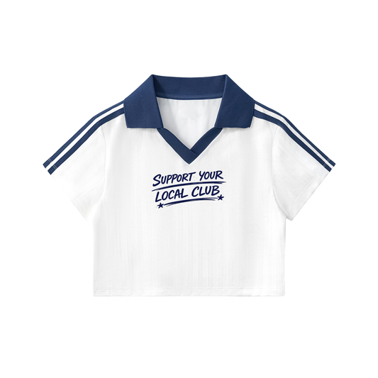 Support Your Local Club Women's Crop Top
