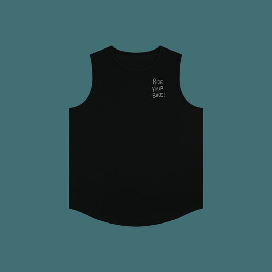 RIDE YOUR BIKE! Gender Neutral Tank.