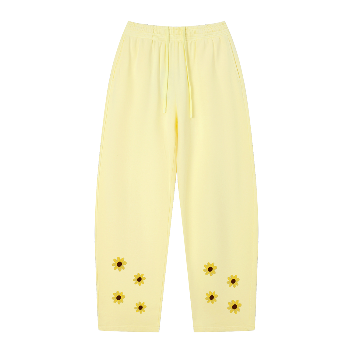Following the Sun Sweatpants — side angle showing wide-leg silhouette | Overthinkers Club