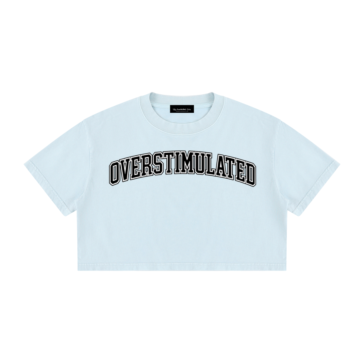 OVERSTIMULATED Crop T-Shirt ODMPOD