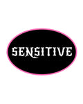 Sensitive Oval Sticker Overthinkers Club