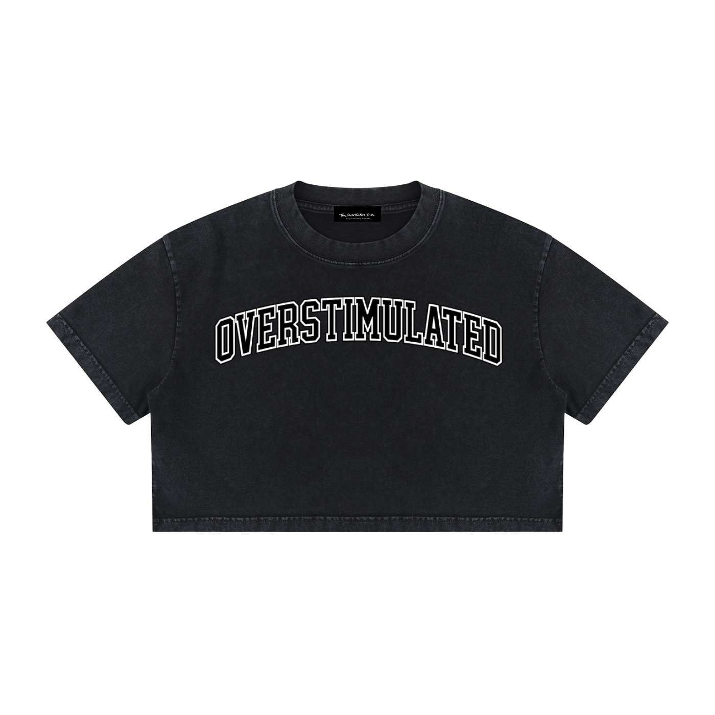 OVERSTIMULATED Crop T-Shirt