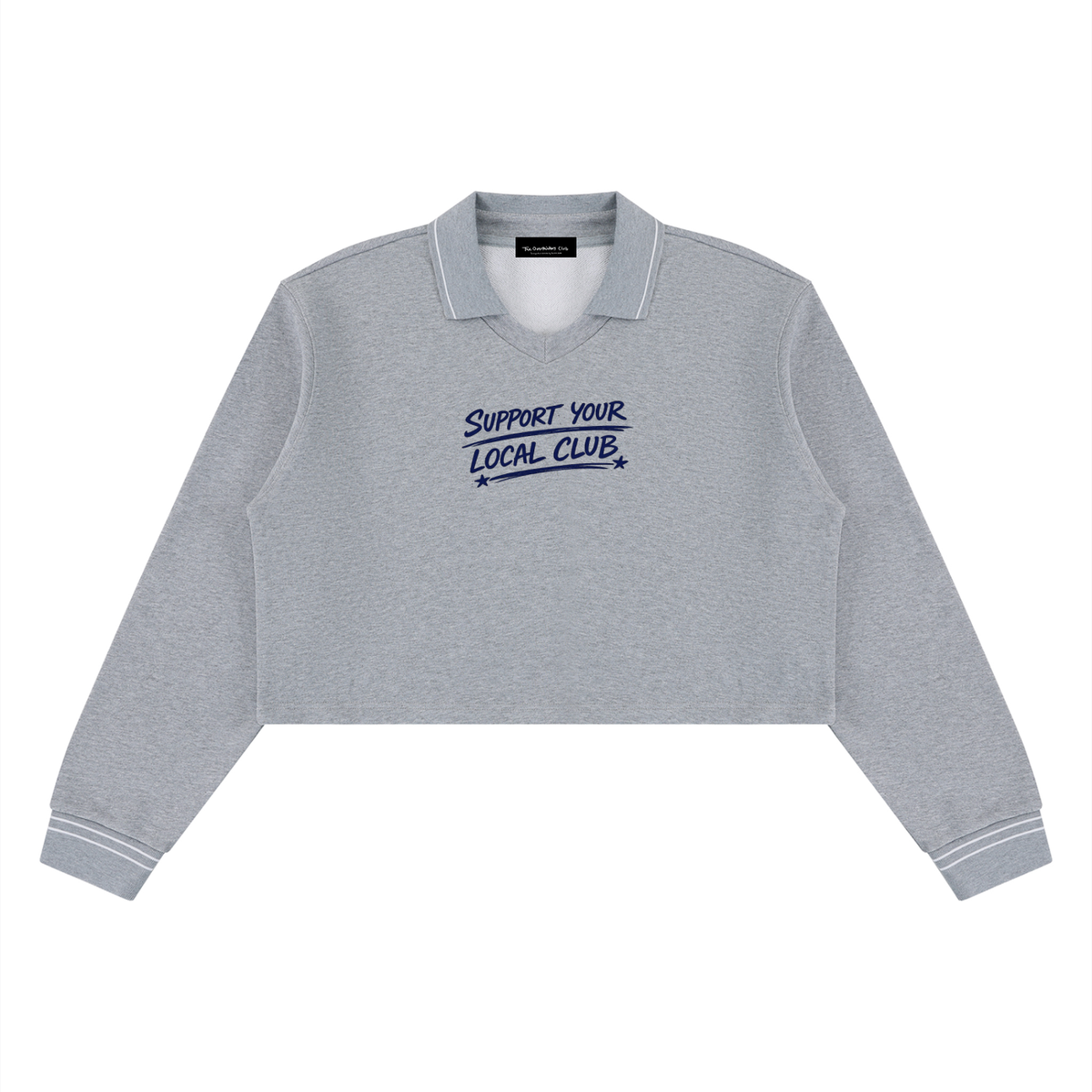 Support Your Local Club Crop Sweater ODMPOD