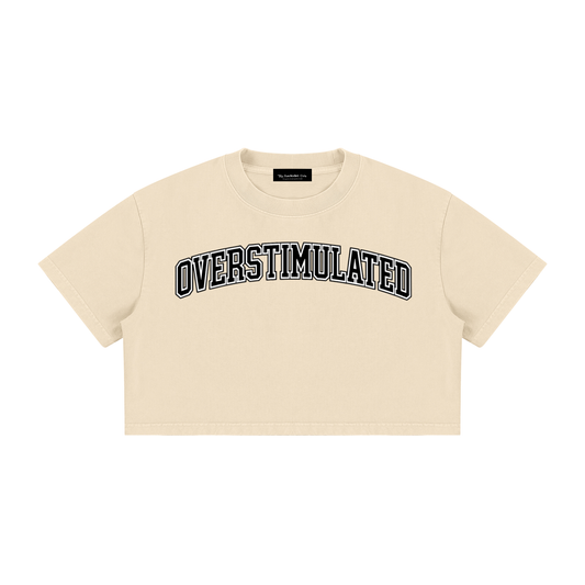 OVERSTIMULATED Crop T-Shirt