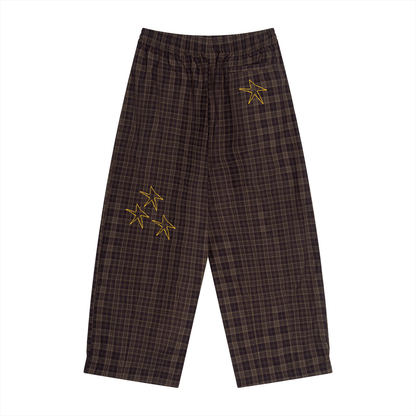 Give Yourself a Gold Star Plaid Pant