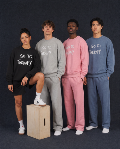 GO TO THERAPY Crewneck