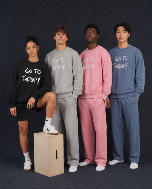 GO TO THERAPY Crewneck
