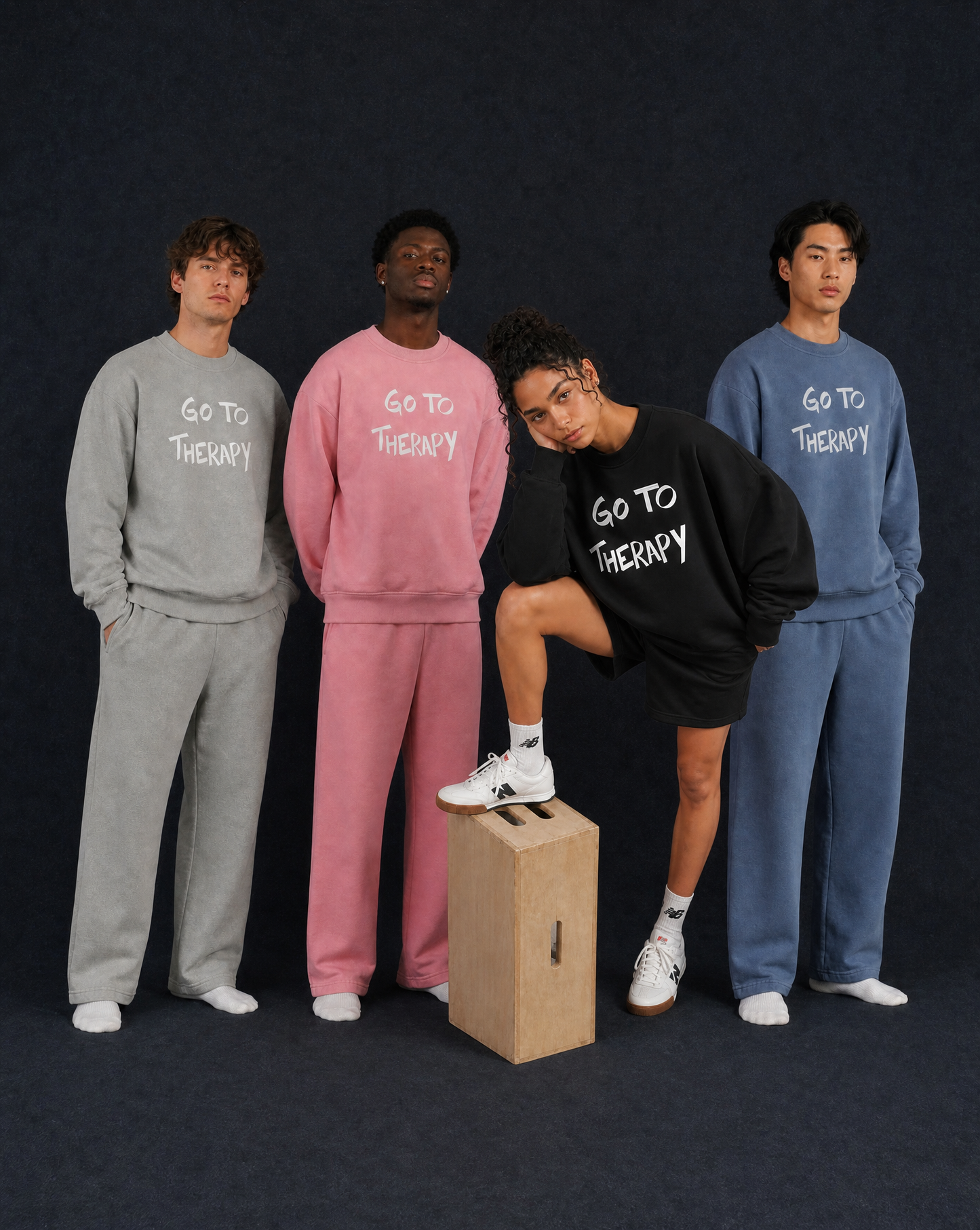GO TO THERAPY Crewneck