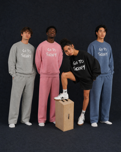 GO TO THERAPY Crewneck