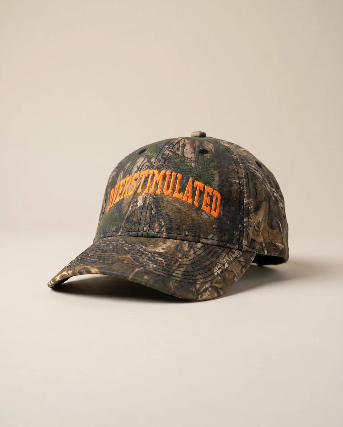 Overstimulated Camo Dad Hat Overthinkers Club