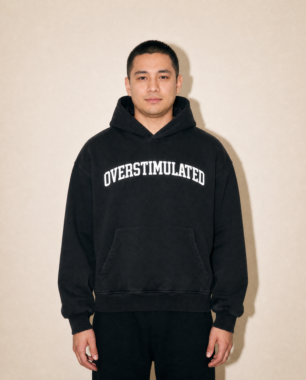 OVERSTIMULATED Box Fit Hoodie ODMPOD