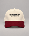 KISS WHOEVER YOU WANT Hat Overthinkers Club