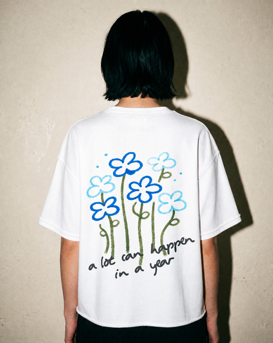 T-shirt « Il peut se passer beaucoup de choses en un an » 