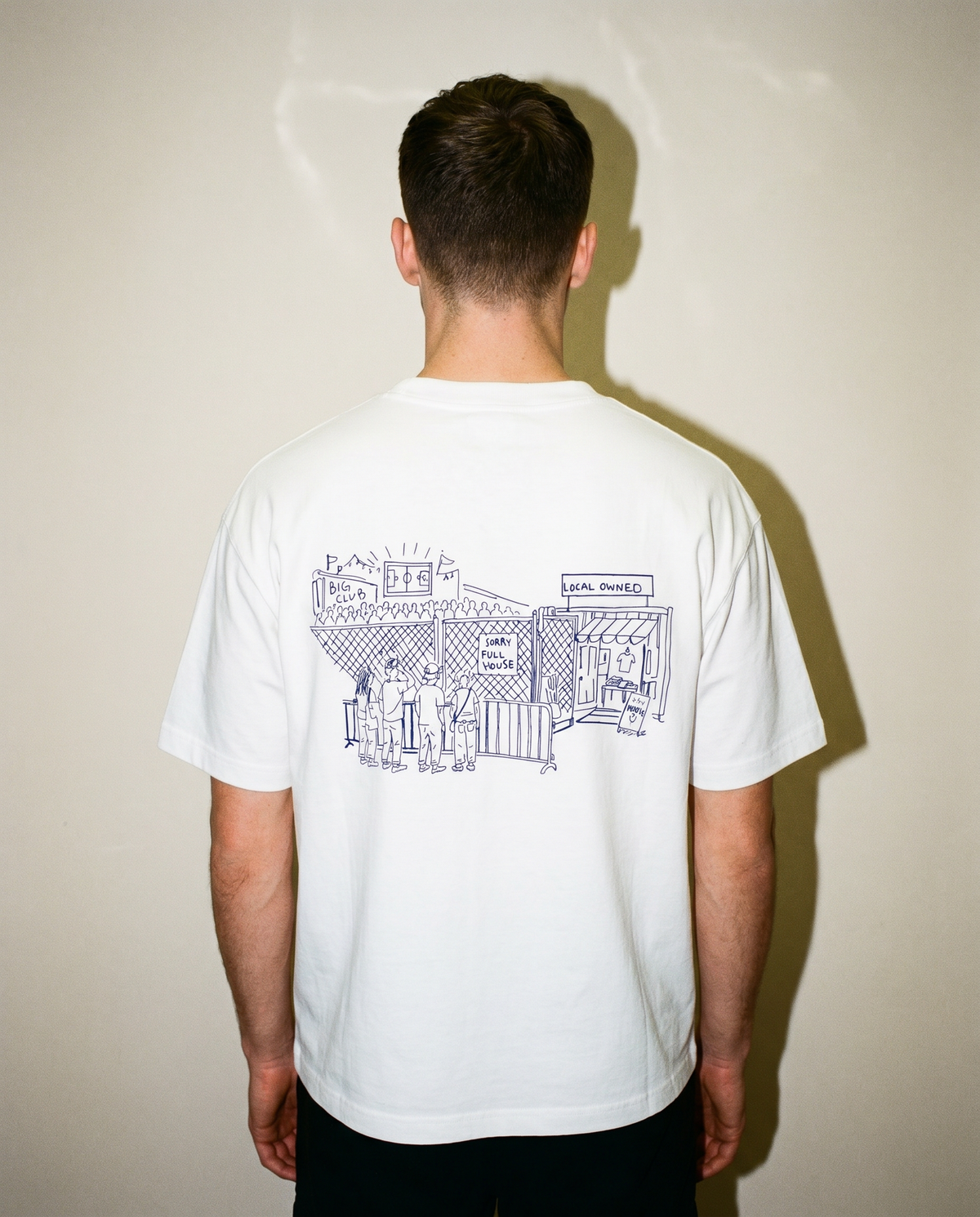 Support Your Local Club Graphic Tshirt ODMPOD
