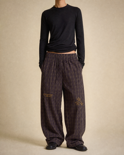 Give Yourself a Gold Star Plaid Pant