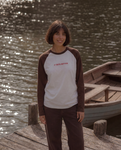 It Gets Better Raglan Long-Sleeve Tee