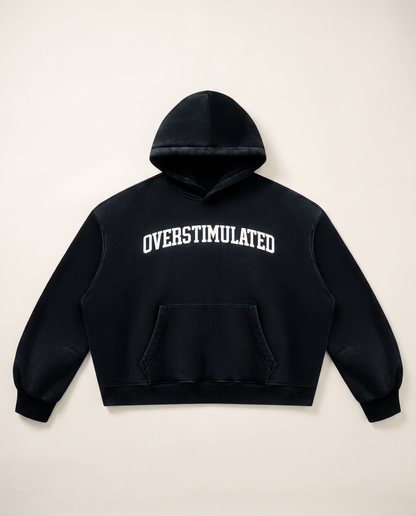 OVERSTIMULATED Box Fit Hoodie