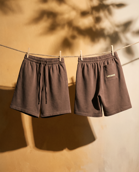 I AM HOME Vintage Wash Shorts