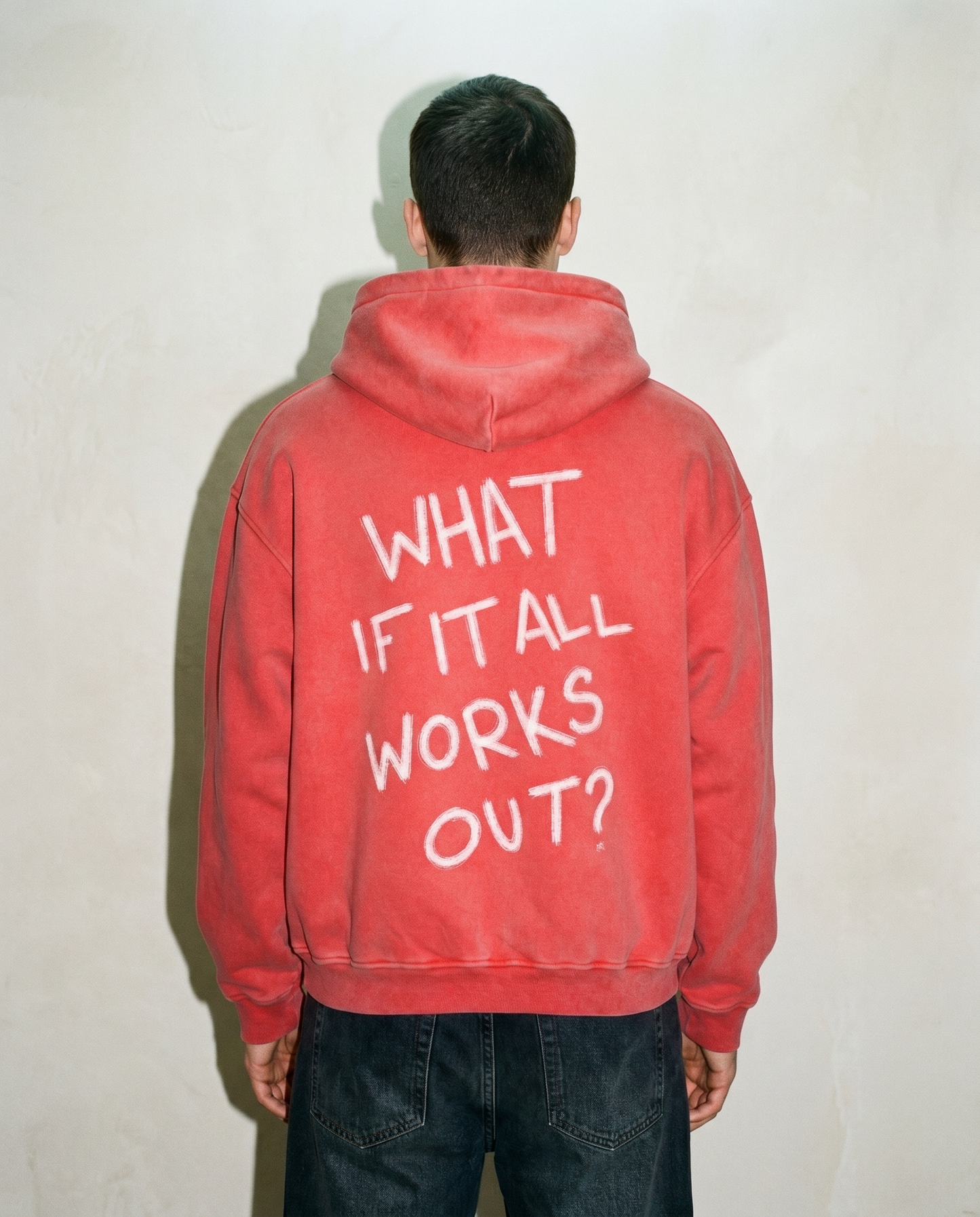 Sweat à capuche zippé « Et si tout se passait bien ? » 