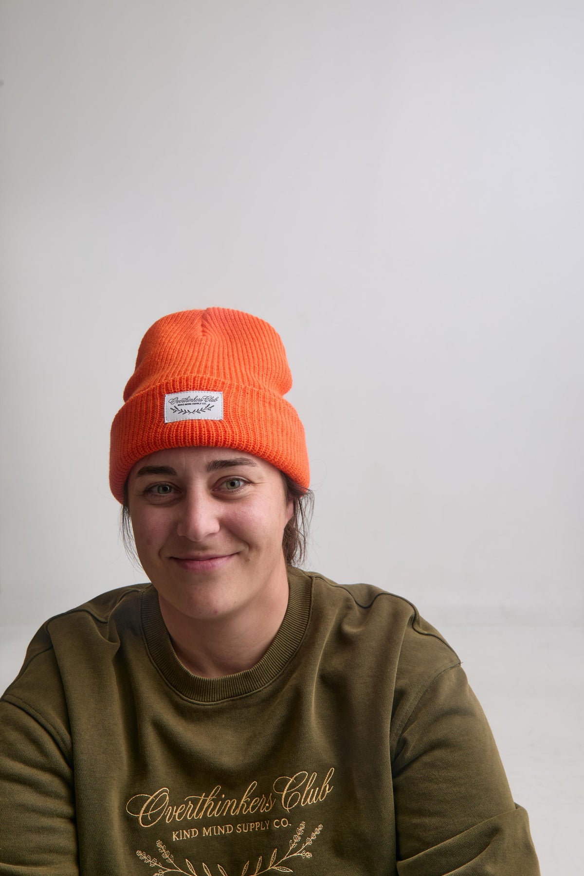 Orange Kind Mind Supply Co. Winter Beanie 