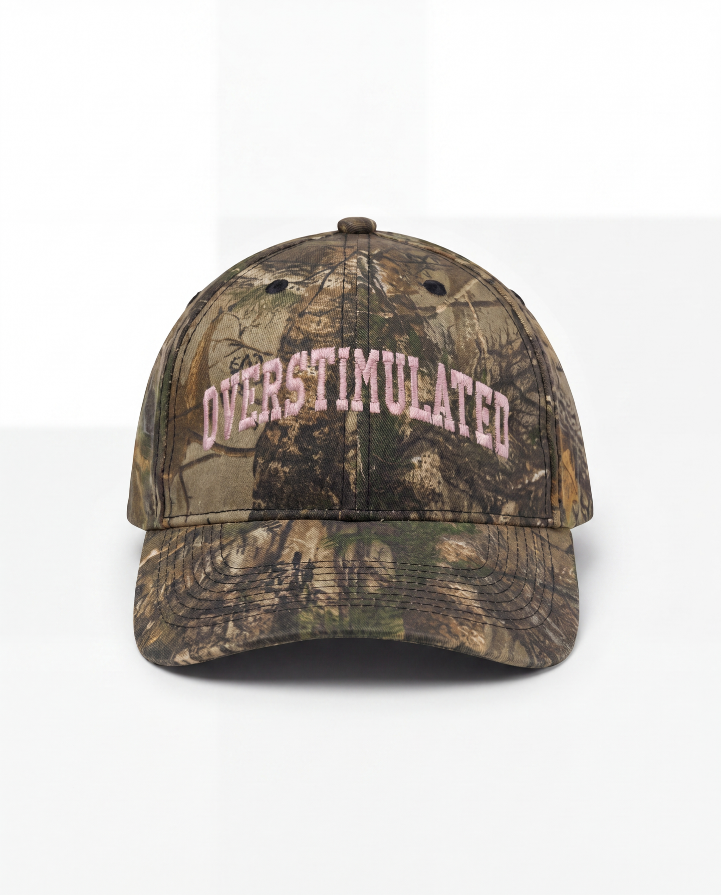 OVERSTIMULATED Camo Dad Hat