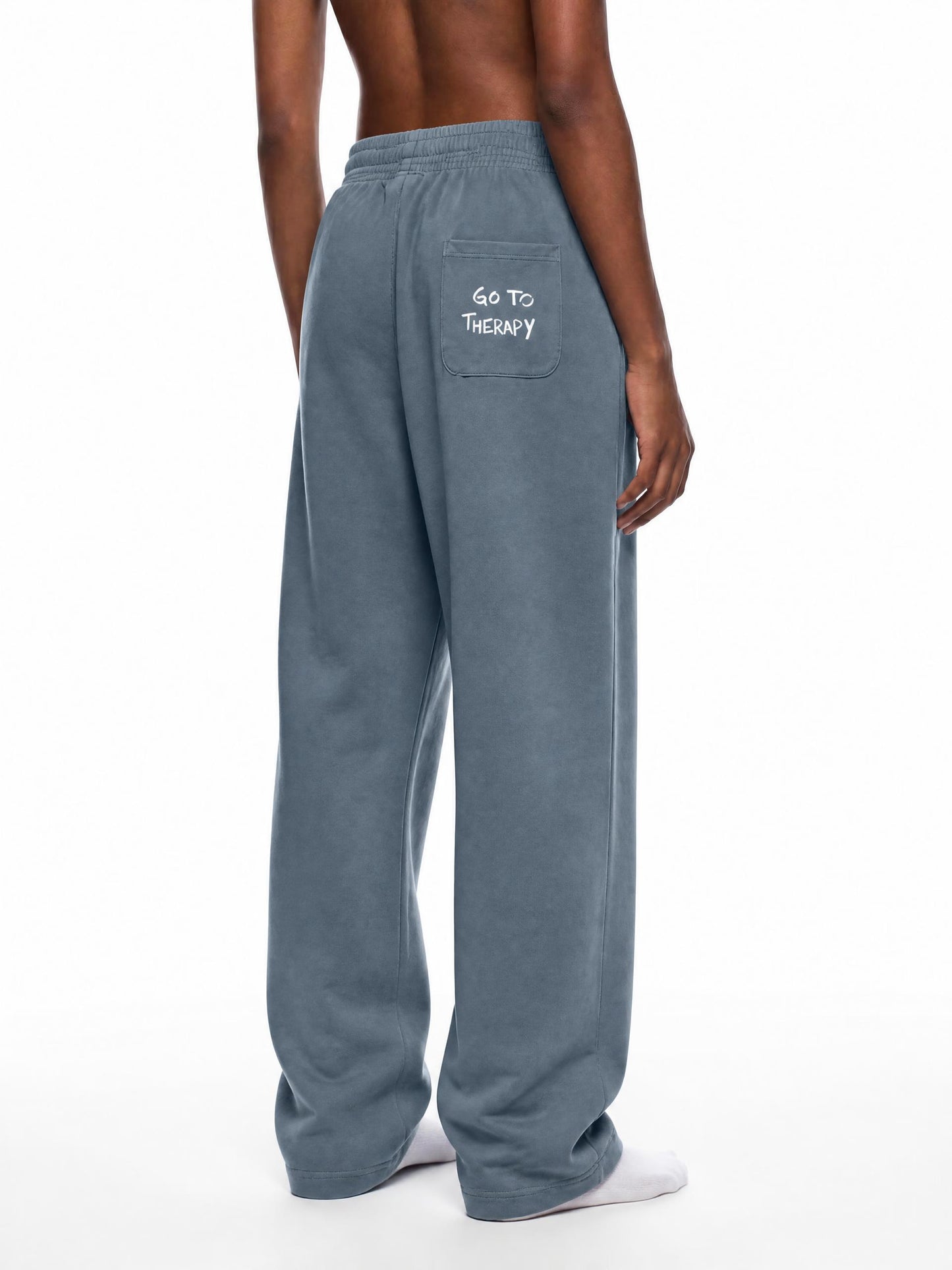 GO TO THERAPY Barrel Sweatpants