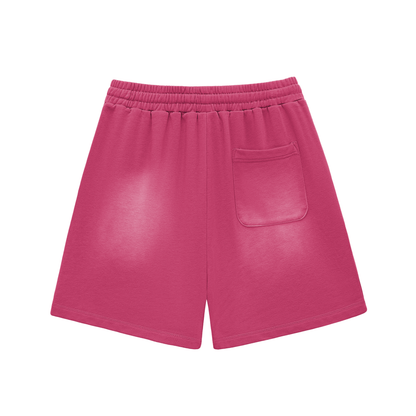 Fruity Raw Edge Cozy Shorts