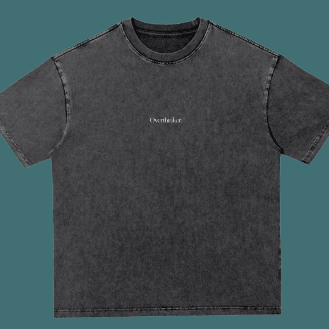 Acid Wash Overthinker Tee - Overthinkers Club