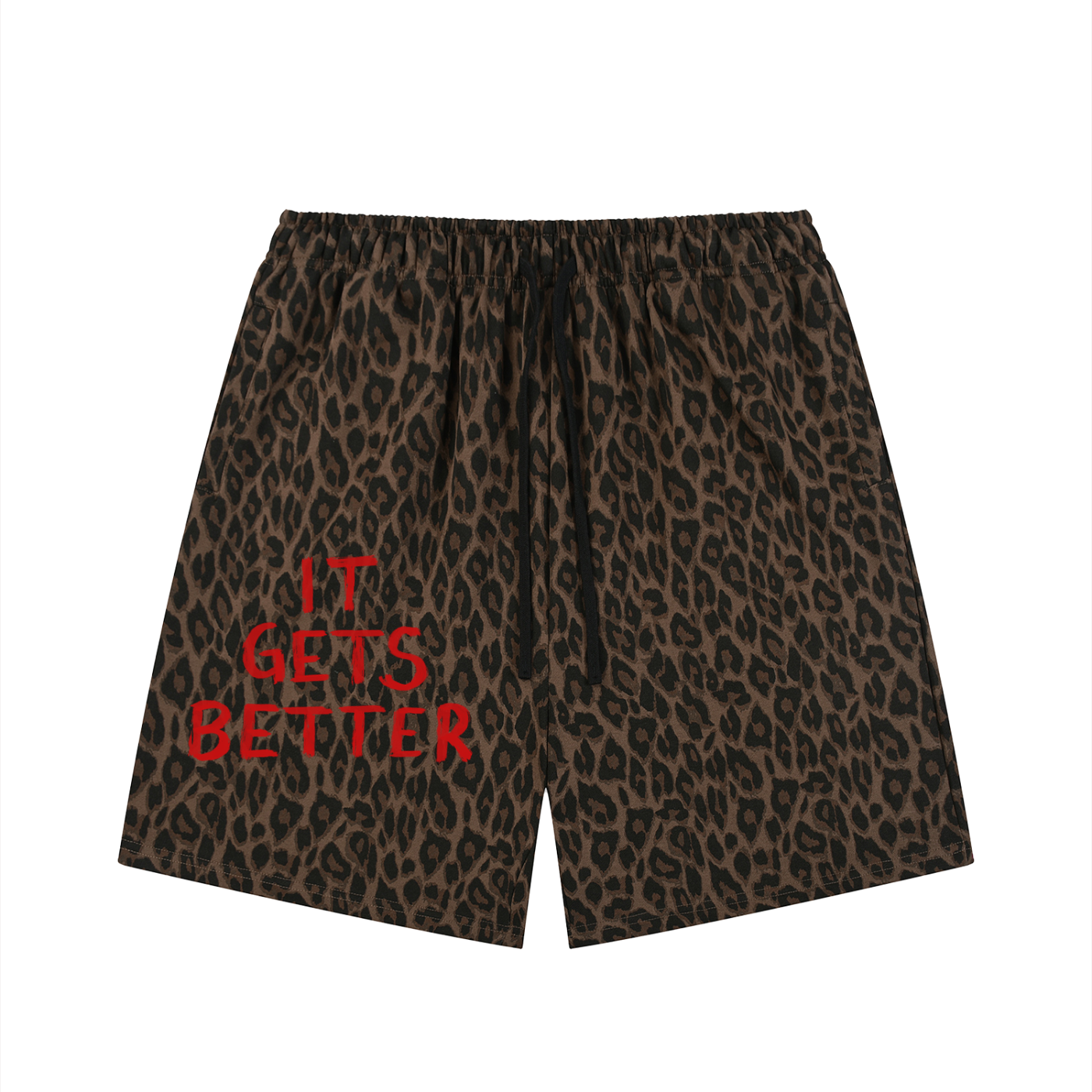It Gets Better Leopard Print Shorts