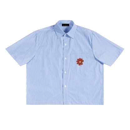 Call My Therapist Boxy Button Up - Overthinkers Club
