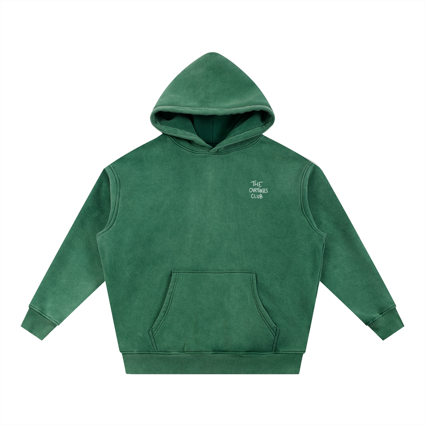 What If It All Works Out? Pullover Hoodie — close-up of hood and kangaroo pocket | Overthinkers Club