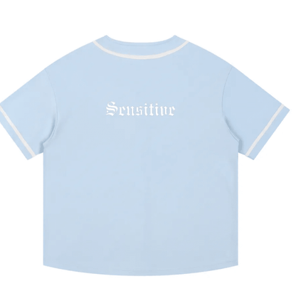 Club Sensitive Jersey Tee – Oversized Unisex Fit - Overthinkers Club