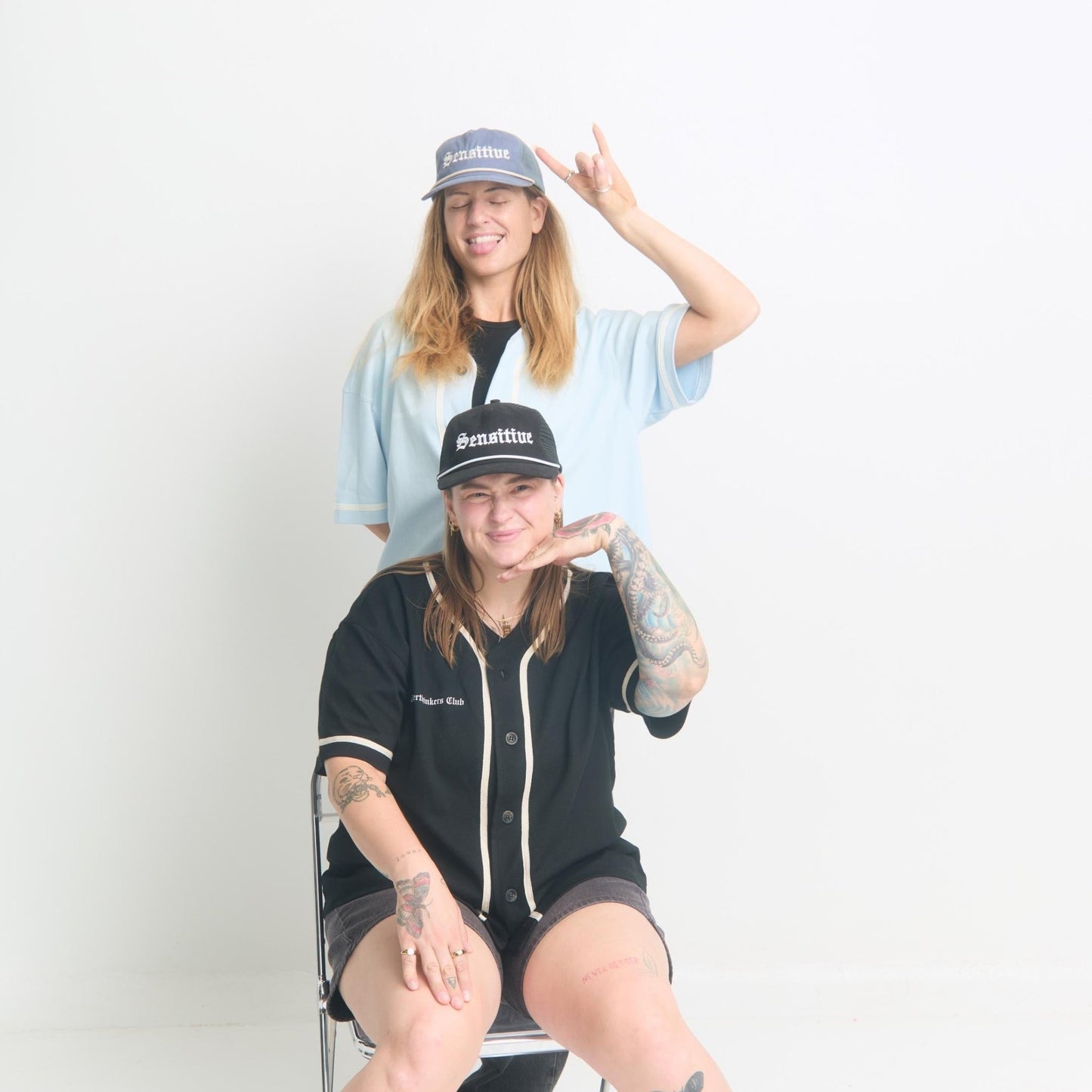 Club Sensitive Jersey Tee – Oversized Unisex Fit - Overthinkers Club
