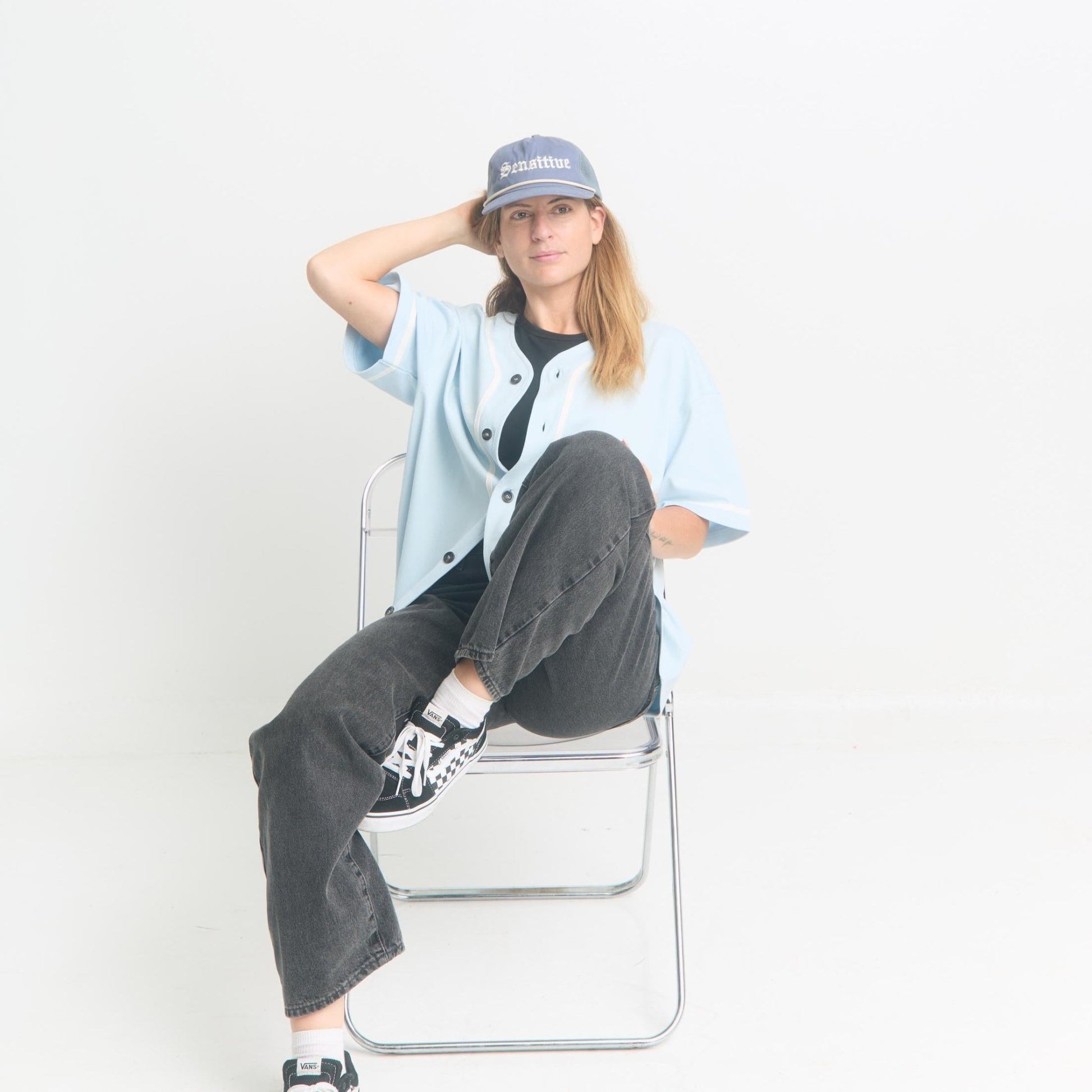 Club Sensitive Jersey Tee – Oversized Unisex Fit - Overthinkers Club