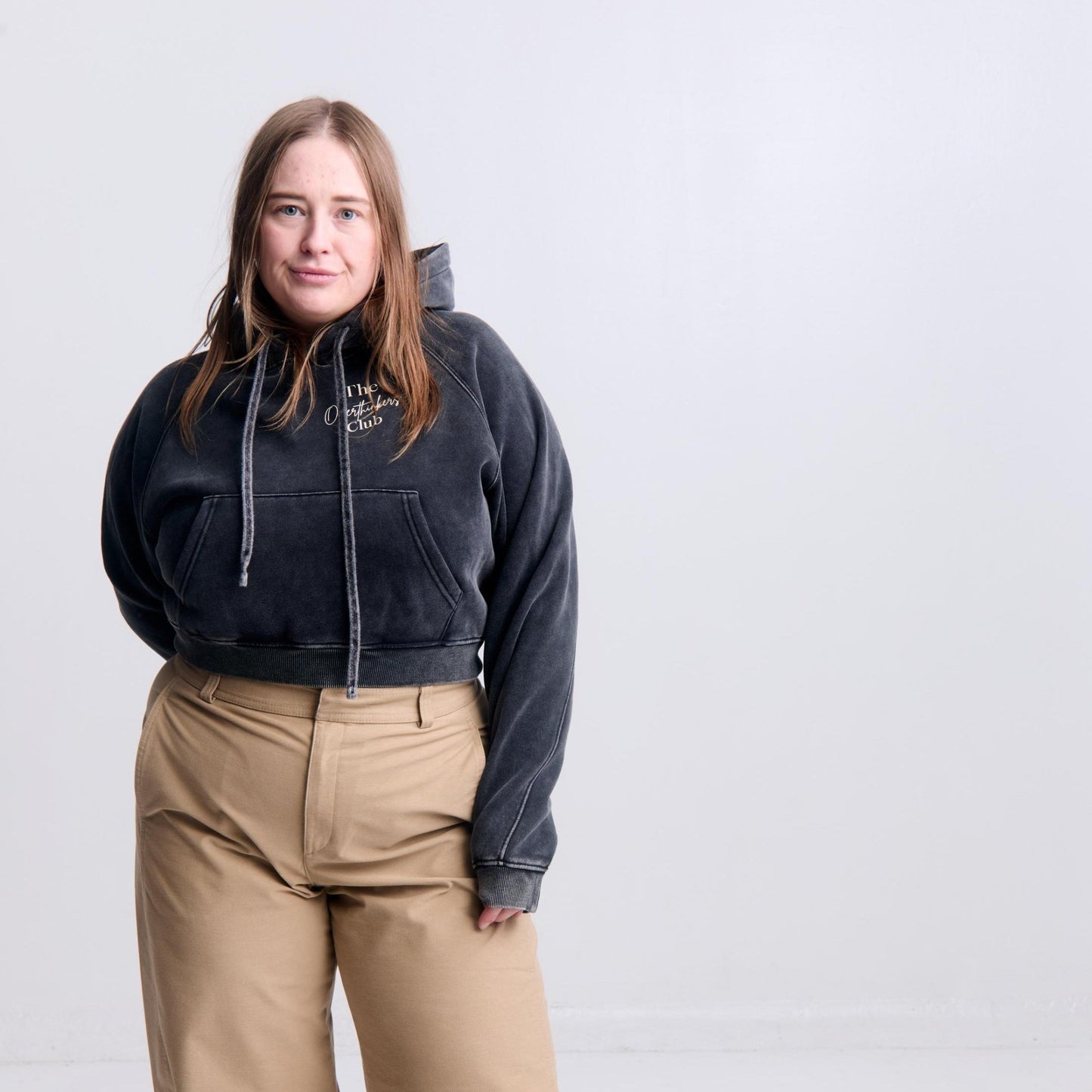Cropped OG Logo Sweater - Overthinkers Club