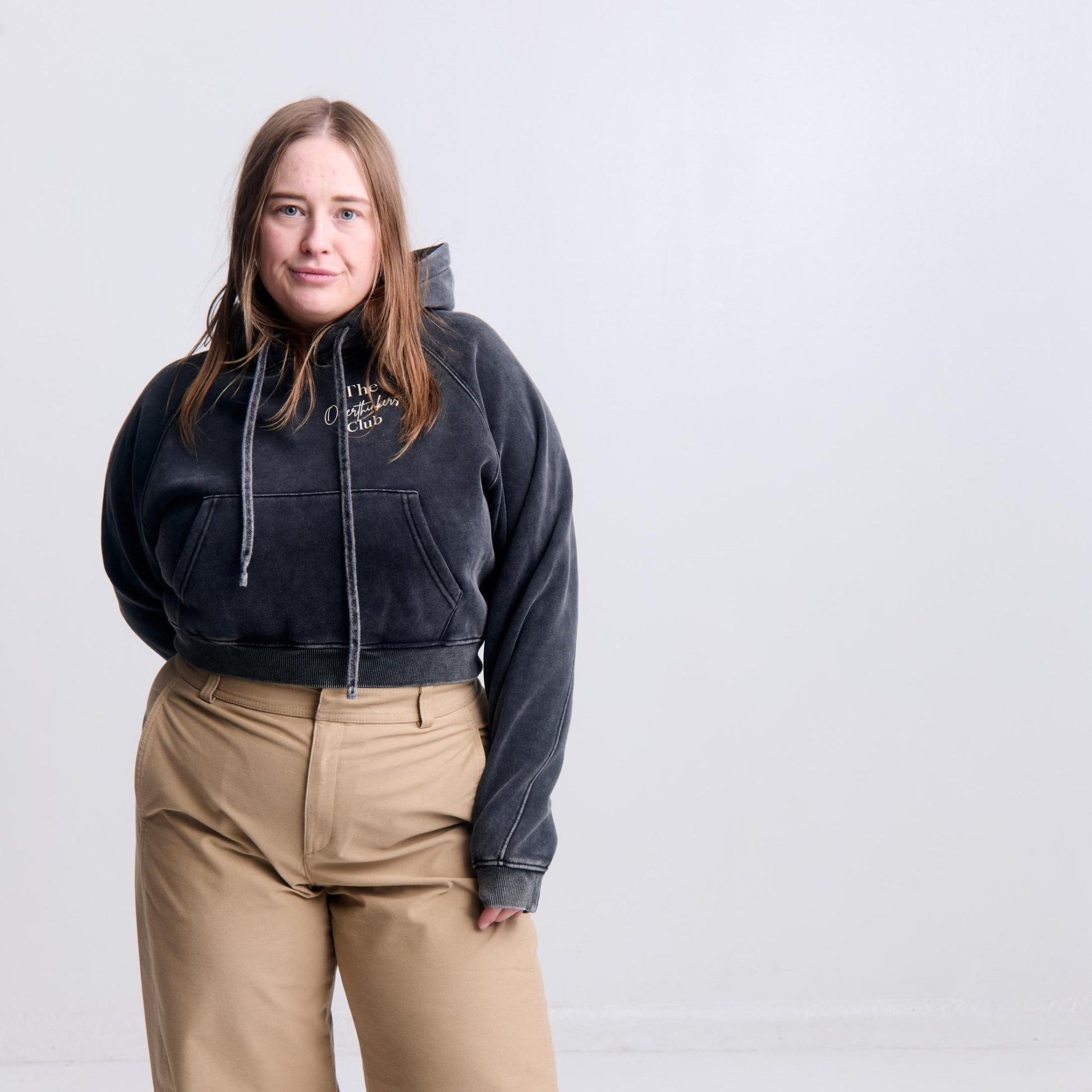Cropped OG Logo Sweater - Overthinkers Club
