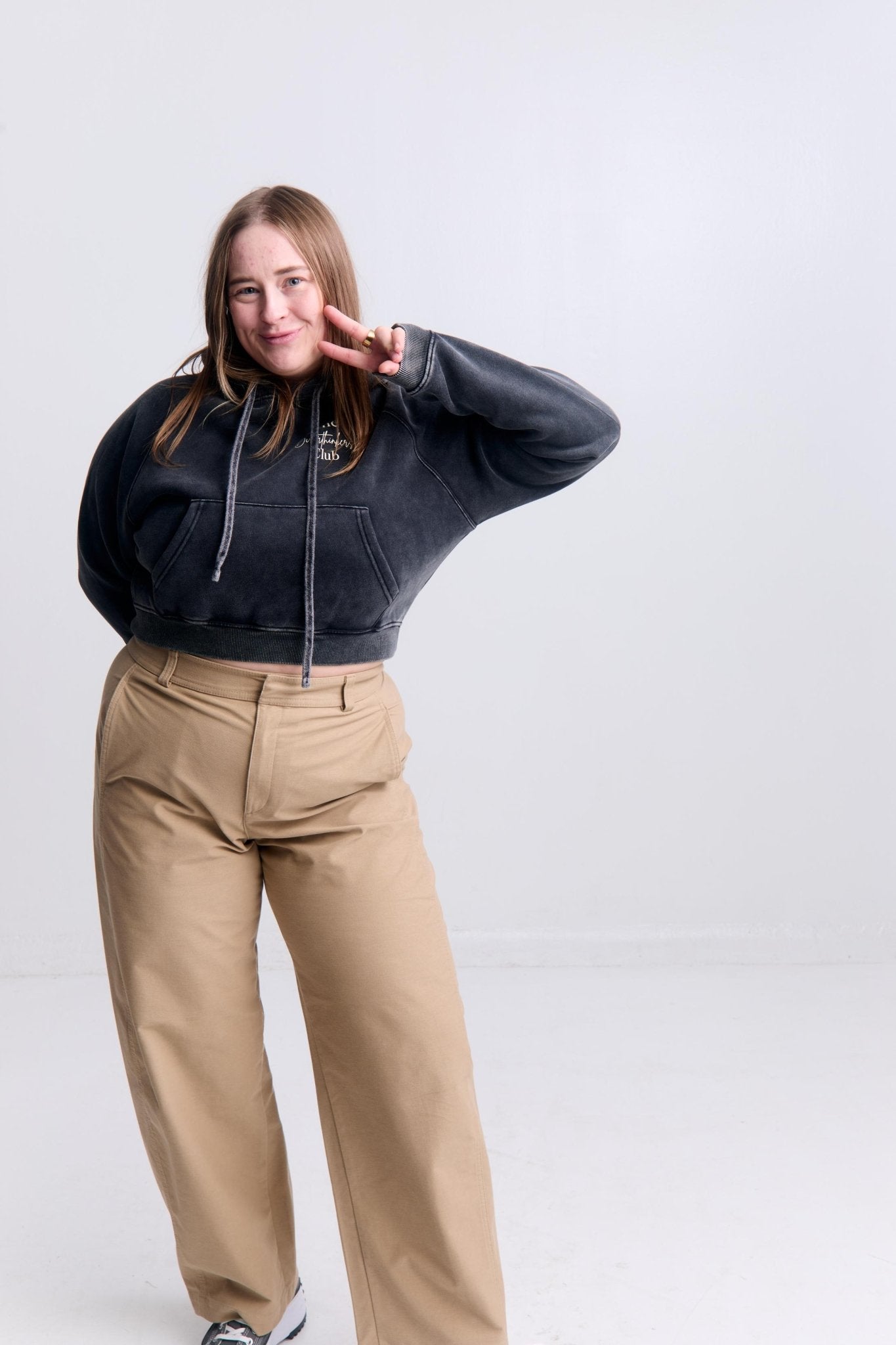 Cropped OG Logo Sweater - Overthinkers Club