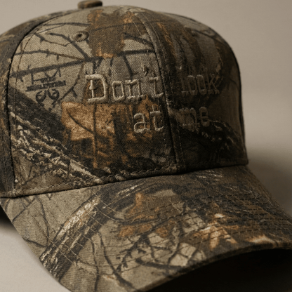 Don’t Look at Me Camo Dad Hat - Overthinkers Club