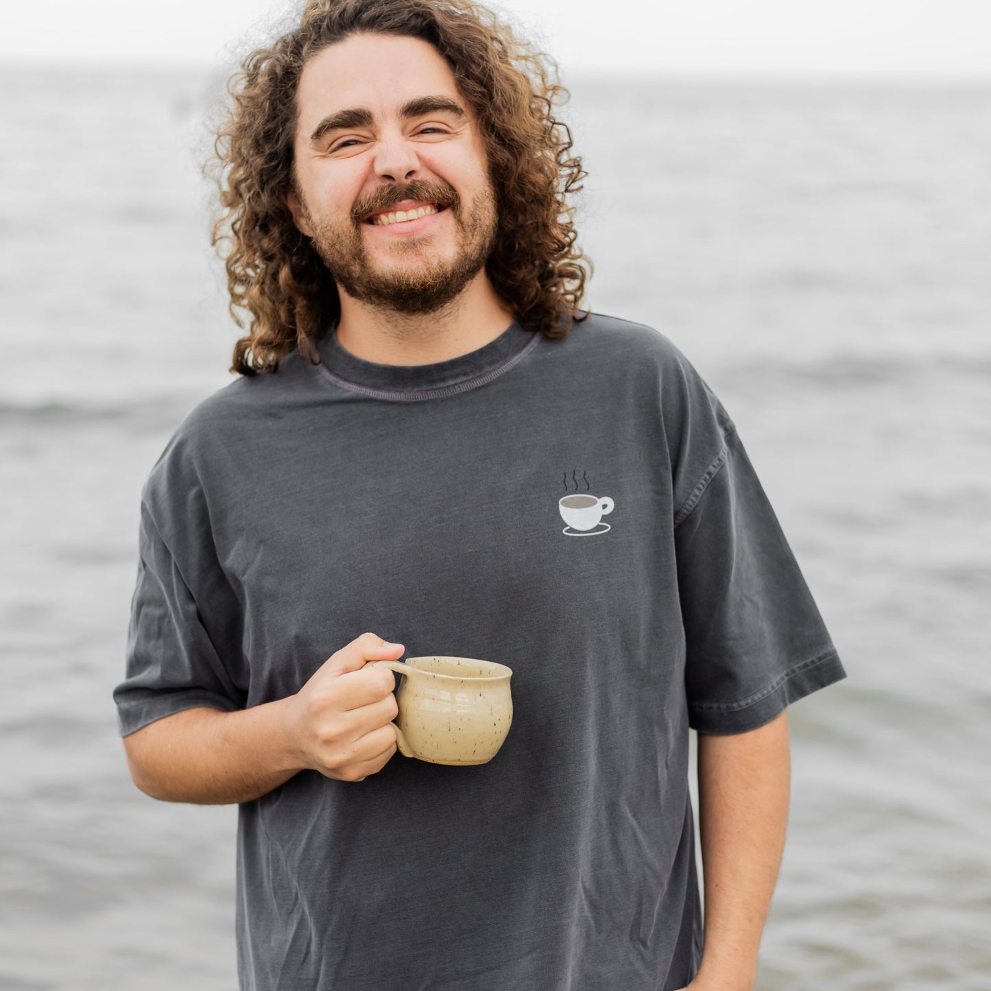Drinking Coffee and trying my best - Overthinkers Club