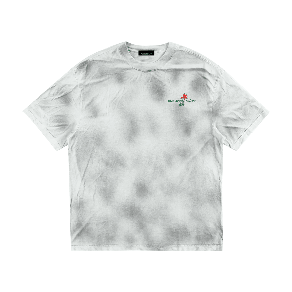 Even Simple Days Can Be Beautiful T-Shirt — back view, floral graphic detail | Overthinkers Club