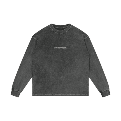 Evolve or Repeat Long Sleeve Shirt - Overthinkers Club