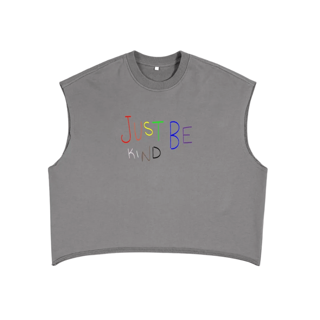 JUST BE KIND – Boxy Tank - Overthinkers Club